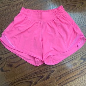lulu lemon hottie hot 4” size 0